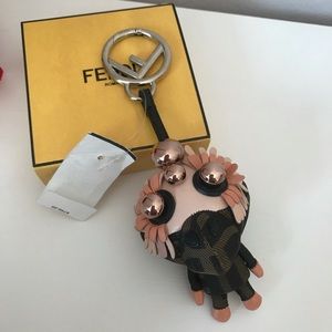 FENDI Key Chain Pink